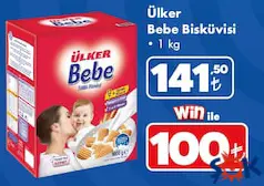 ÜLKER BEBE BİSKÜVİSİ 1 KG